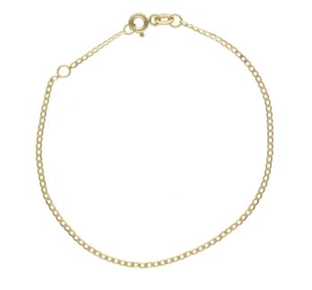 Złota bransoletka damska 585 klasyczna 1,5 mm DIA-BRA-1126-585 065 1,5mm.  Bransoletka w takiej formie to ciekawy model bransoletki, który z pewnością zachwyci kobiety eleganckie, pełne klasy. Złota bransoleta o tradycyjnym s (1).jpg
